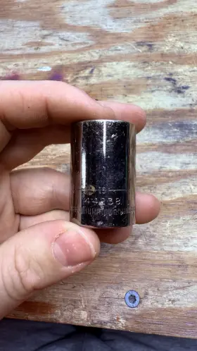 Craftsman G44238 Vintage 1/2 Inch Drive 19mm 12pt Standard Socket Usa