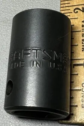 GK-15852 CRAFTSMAN Point Drive Shallow Impact Socket B5 #3