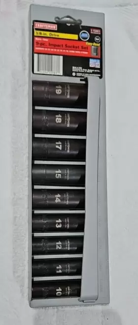 GK-19391 CRAFTSMAN Impact Socket Set Drive