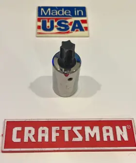 GK-34491 CRAFTSMAN Sears Nos Torx Bit Socket Drive T60