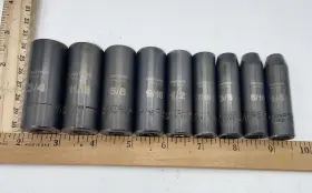 GK15898 CRAFTSMAN Impact Socket Set Drive Point Gk