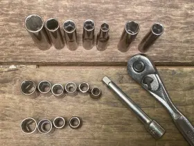 VG-44807 CRAFTSMAN Drive Ratchet Wrench Sockets #3