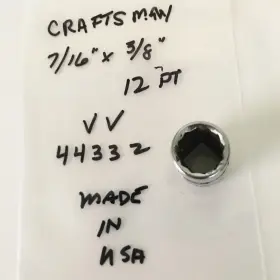 VV-44332 CRAFTSMAN Socket #2