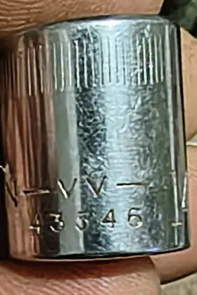 VV43546 CRAFTSMAN Tools Drive Socket Shallow Point