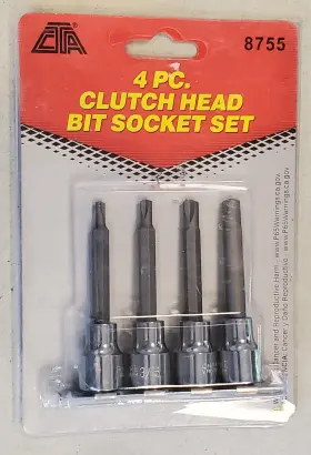 8755 CTA Clutch Head Bit Socket Set Drive