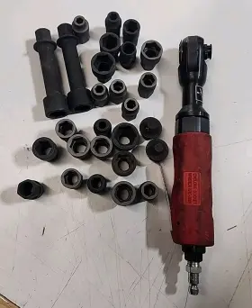 KRC-5000 CYCLONE Racing Air Ratchet Socket Kit Combination