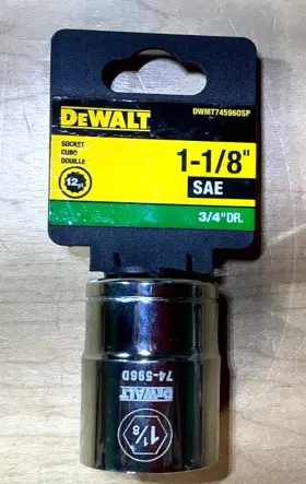 Dewalt 3294625 1-1/8 Inch Socket Wrench Nsn 5120-01-479-9225 Pn