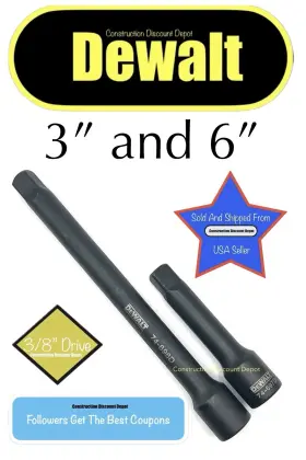 74-696D DEWALT Oxide Impact Extension Drive