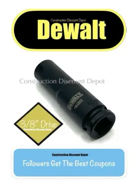 DWMT19223 DEWALT Drive Point Impact Socket