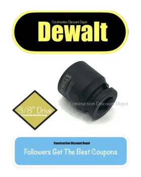 DWMT74497 DEWALT Drive Shallow Point Impact Socket
