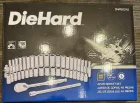 DHP55315 DIEHARD Drive Ratchet Socket Set