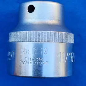 NO-D19 DOWIDAT Socket Drive Chrom Vanadium #3