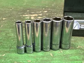 4512M DRESSER INDUSTRIES S-K Tools Drive Socket Set Shallow #2