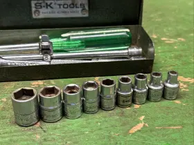 4512M DRESSER INDUSTRIES S-K Tools Drive Socket Set Shallow #3