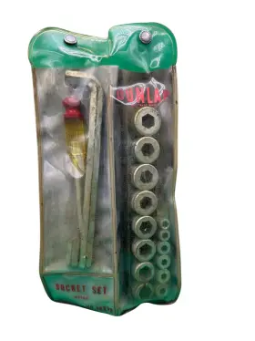 46252 DUNLAP Hex Drive Socket Set Incomplete