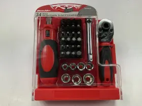 TS99824R DURA MAX Ratcheting Driver Socket Screwdriver Set