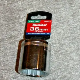 50-221 DURALAST Socket Axle Nut Drive