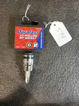 70-039 DURALAST Phillips Bit Socket Drive