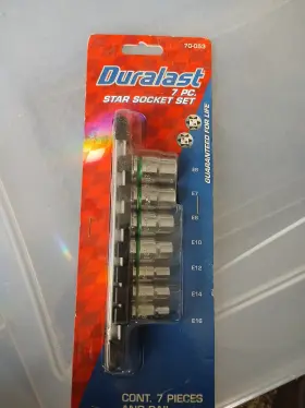 70-053 DURALAST Socket Set Star