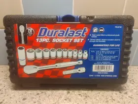 70-518 DURALAST Drive Socket Set Ratchet Extension