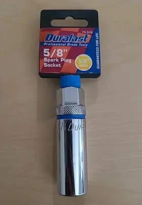 75-508 DURALAST Spark Plug Socket Point Drive Magnetic