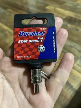 76-013 DURALAST Drive Socket E-4 Star