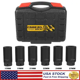 EGQP1402 EG-AUTO Pack Crank Bolt Socket Set Harmonic Balancer