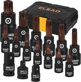 70072 ELEAD Torx Bit Socket Set Steel S2