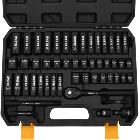 REF70062 ELEAD Drive Impact Socket Set Shallow Standard