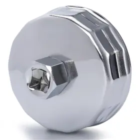 Elechoi El757 74mm 14flutes Oil Filter 73-74mm 14flute Wrench Silver