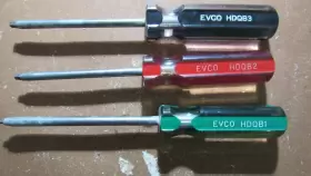 HDQB1-HBQD2-HDQB3 EVCO Set Square Drive Screwdrivers Rv Tools