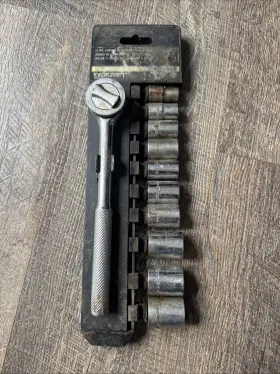 664766523526 EVERCRAFT Drive Socket Ratchet Tool Kit Wrench
