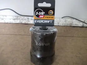 Evercraft 776-9132 2 3/8 Inch Socket 1/2 Drive Wheel Bearing Spindle Tool New Balkamp Evercraft 776-9132 2 3/8 Inch Socket 1/2 Drive Wheel Bearing Spindle Tool New Balkamp