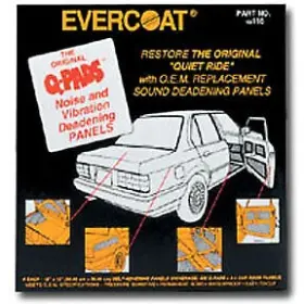 Fibre-glass Evercoat 023289001162 Q-pads 6-pk Fib-116