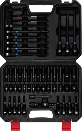 CS530 FOCUS AUTO TOOLS Magnetic Nut Driver Set Shallow Impact