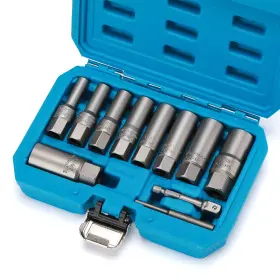CS390 FOCUS AUTO TOOLS Spiral Bolt Extractor Spark Plug Set