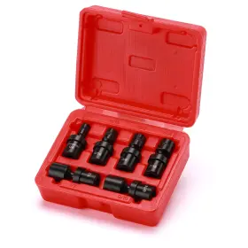 CS316 FOCUS AUTO TOOLS Drive Shallow Impact Socket Set Swivel
