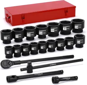 CS488 FOCUS AUTO TOOLS Drive Impact Socket Set Shallow