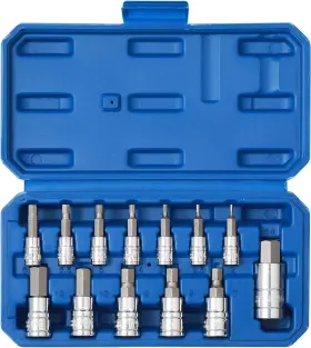 CS014 FOCUS TOOL Hex Bit Socket Set Steel Allen Kit S2