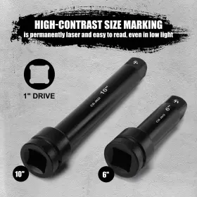 CS344 FS TOOL Drive Impact Extension Bars Socket #2