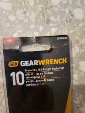 80305S-06 GEARWRENCH Point Socket Set Rail #2