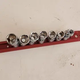 80347 GEARWRENCH Swivel Socket Set Drive Standard Rail #3