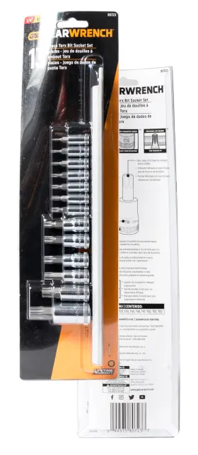 80723 GEARWRENCH Drive Torx Bit Socket Set