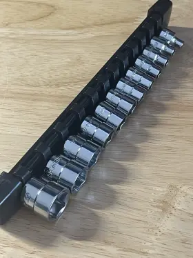 81394 GEARWRENCH Stubby Sockets Rail