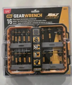 86171 GEARWRENCH Bolt Biter Nut Extractor Driver Set
