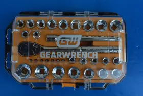 GW72SWS38 GEARWRENCH Mechanics Tool Set Stubby Sockets