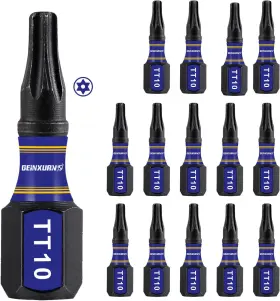 GTT10025-015 GEINXURN Security Impact Screwdriver Bit Set