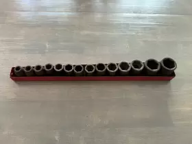 TF-016 GENIUS Tools Drive Impact Socket Set Tray