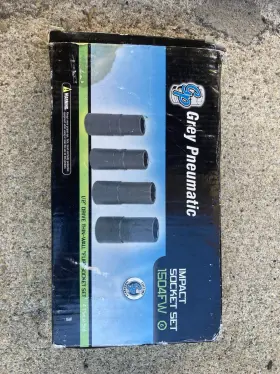 1504FW GP Pneumatic Drive Impact Socket Set Wall