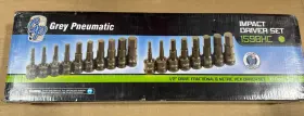 1598HC GP Pneumatic Drive Hex Driver Impact Socket Set